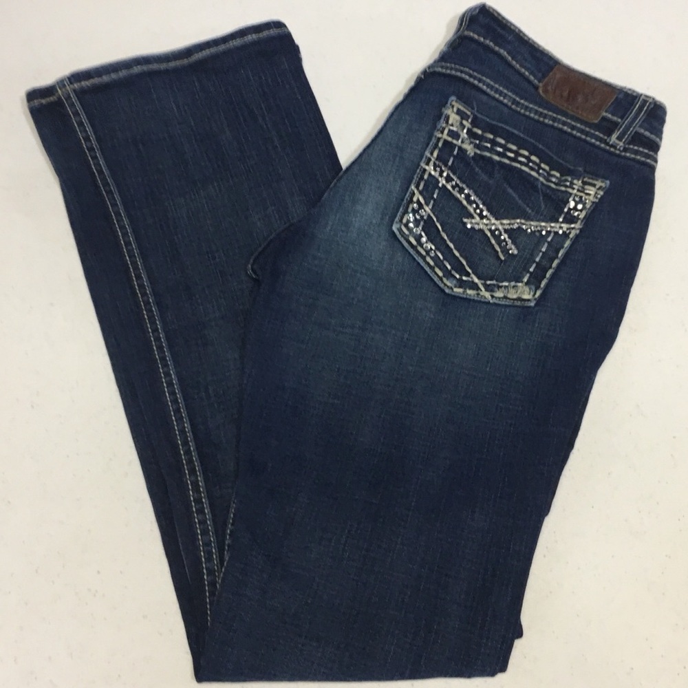 BKE Women's Size 29 KATE Jeans Dark Wash Stretch